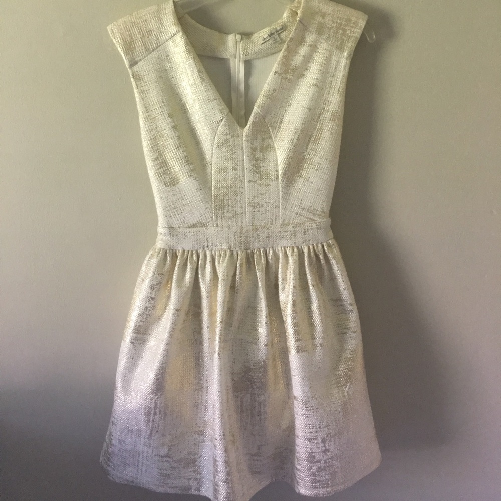 Charlotte Russe gold dress